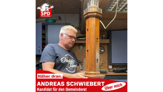 Andreas Schwiebert in der Hobbywerkstatt